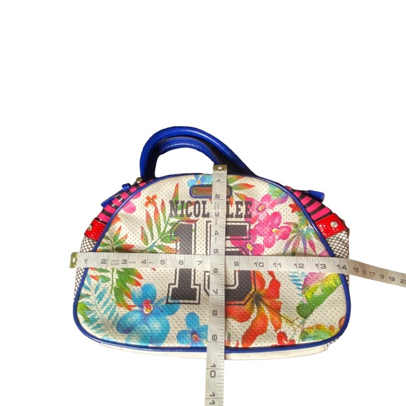 Nicole Lee 15 U.S.A. Multi Color floral bag - Picture 7 of 12